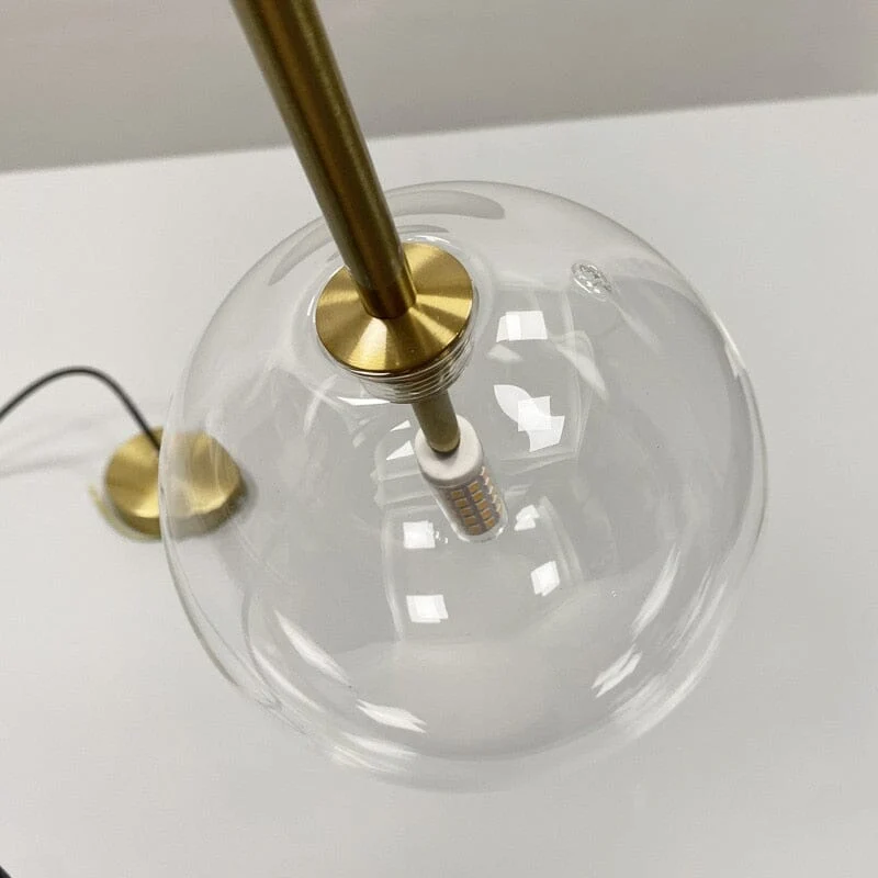 Euroselle Glass Ball Pendant Lights for Nordic Modern Home Decor