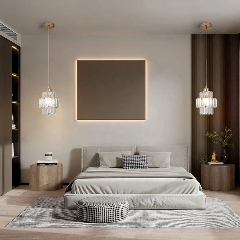Saela Crystal Pendants By Euroselle In Black Or Gold
