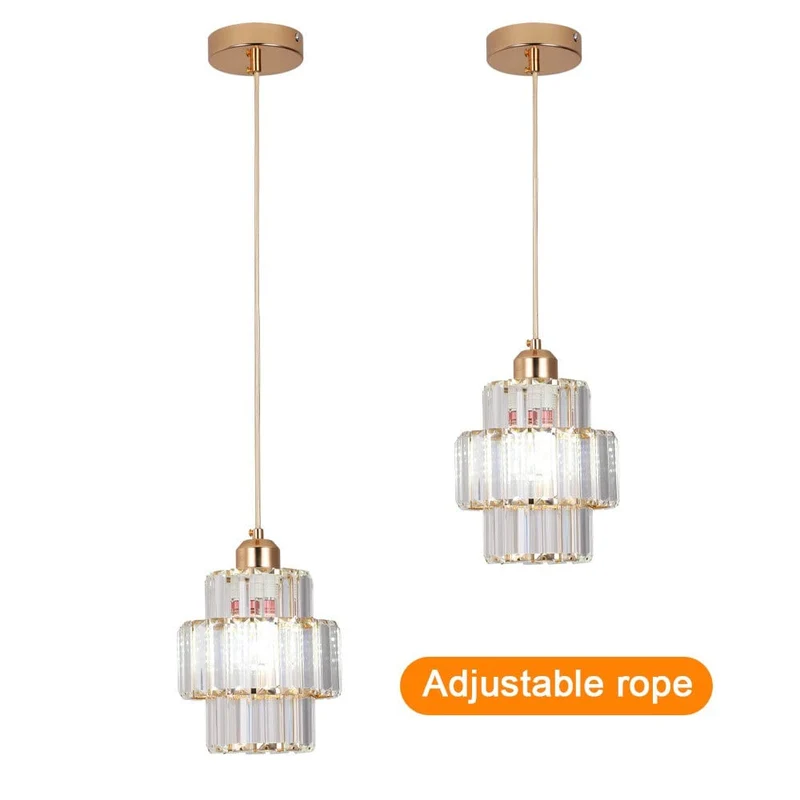 Saela Crystal Pendants By Euroselle In Black Or Gold