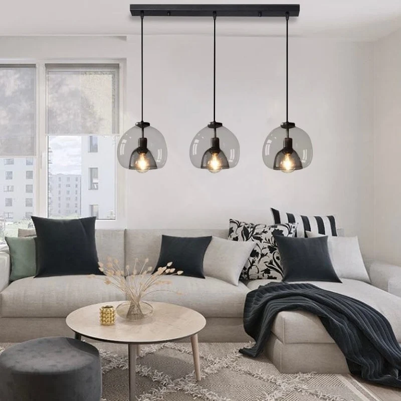 Antonio Glass Pendant Lamps From Euroselle For Modern Interiors