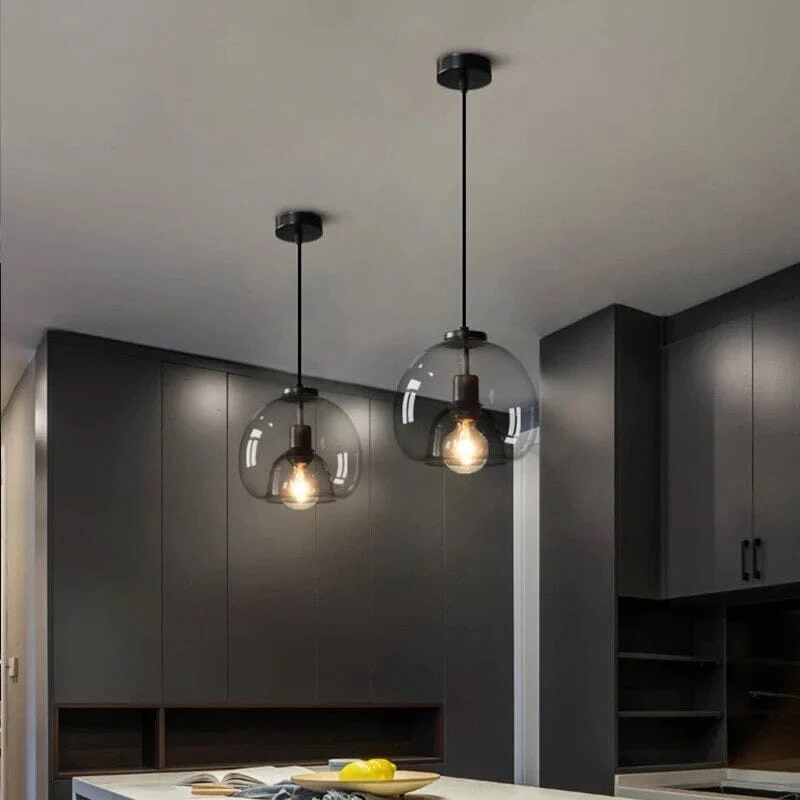 Antonio Glass Pendant Lamps From Euroselle For Modern Interiors