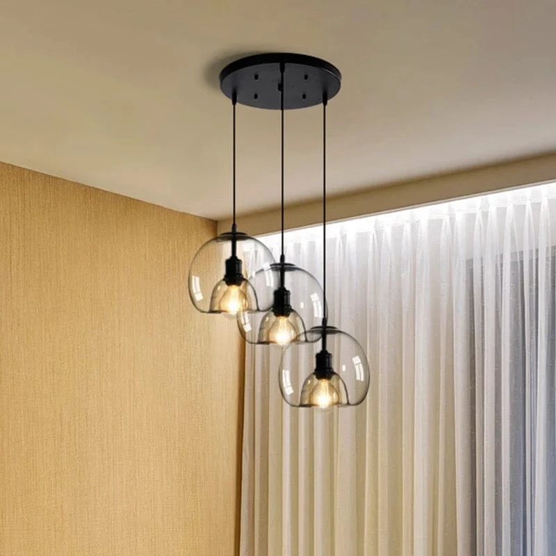 Antonio Glass Pendant Lamps From Euroselle For Modern Interiors