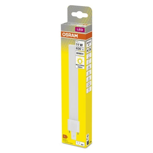 OSRAM DULUX S LED EM & AC MAINS LED-Röhre 23,4cm (ex 11W) 6W / 3000K Warmweiß G23