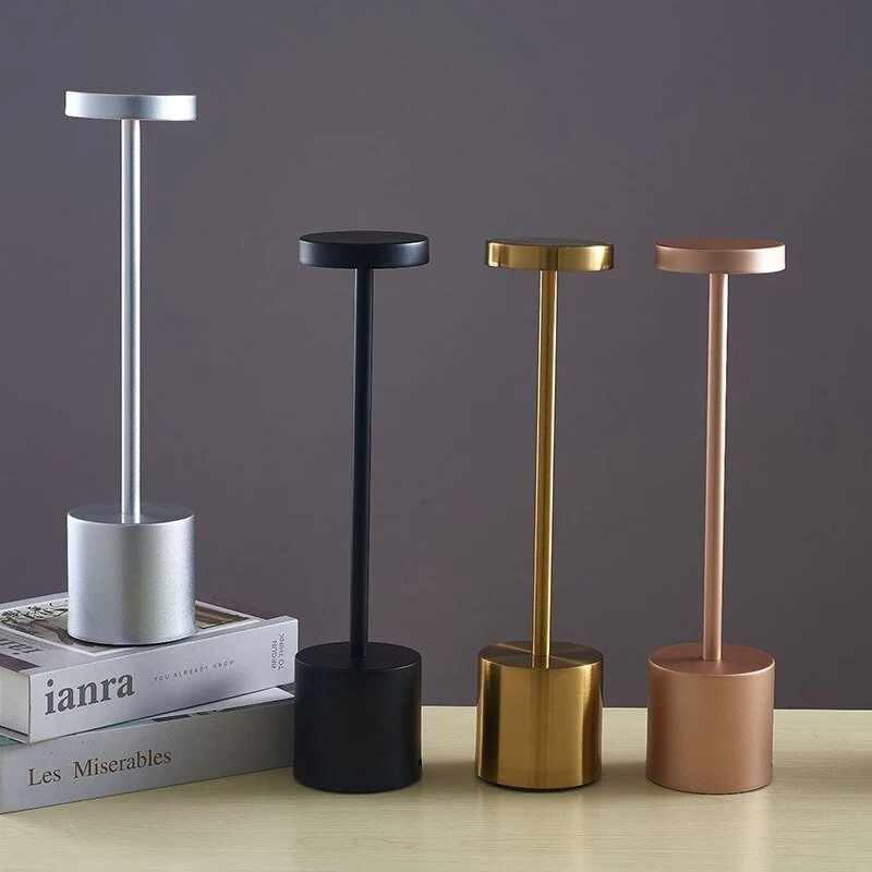 Euroselle LED Rechargeable Table Lamp Dimmable Touch Control, 1800mAh, 2000K-6500K