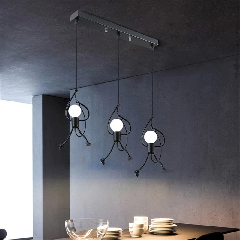 Euroselle Hanging Man Pendant Light For Home Decor