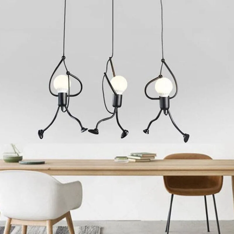 Euroselle Hanging Man Pendant Light For Home Decor