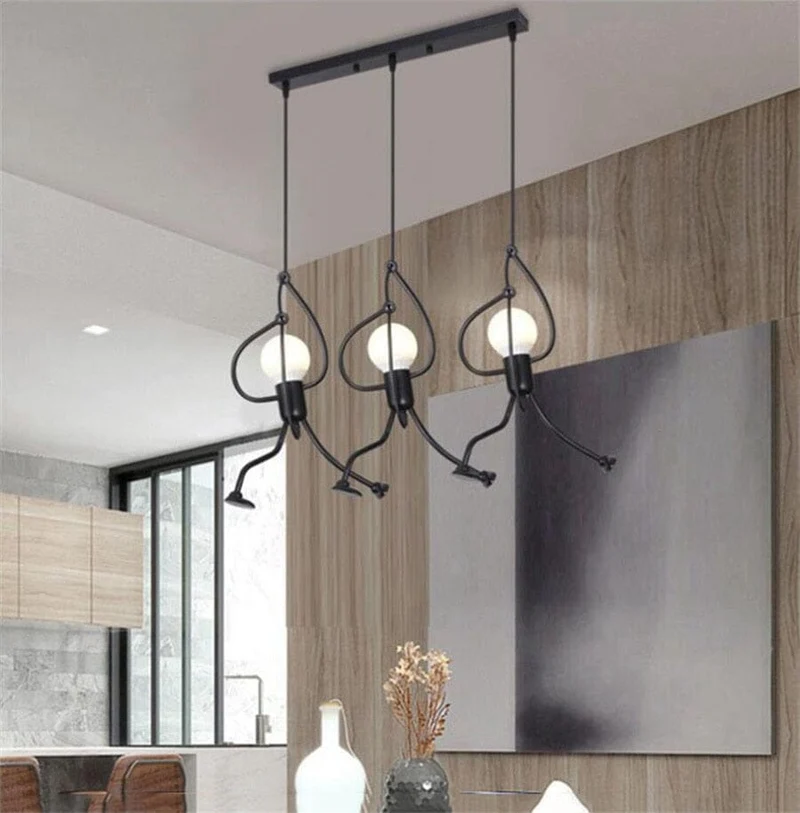 Euroselle Hanging Man Pendant Light For Home Decor