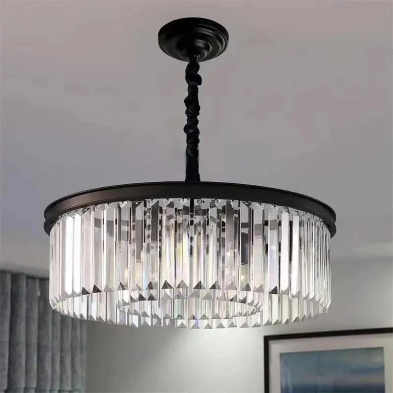 Helena Crystal Pendant From Euroselle Elegant Crystal Lighting Fixture