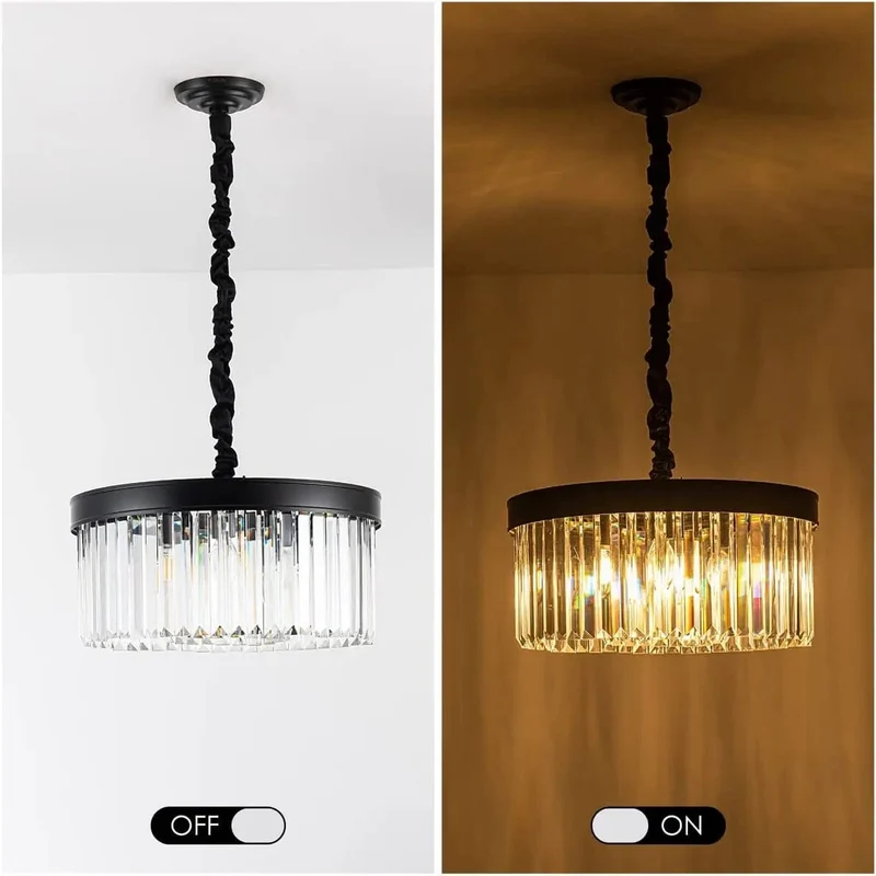 Helena Crystal Pendant From Euroselle Elegant Crystal Lighting Fixture