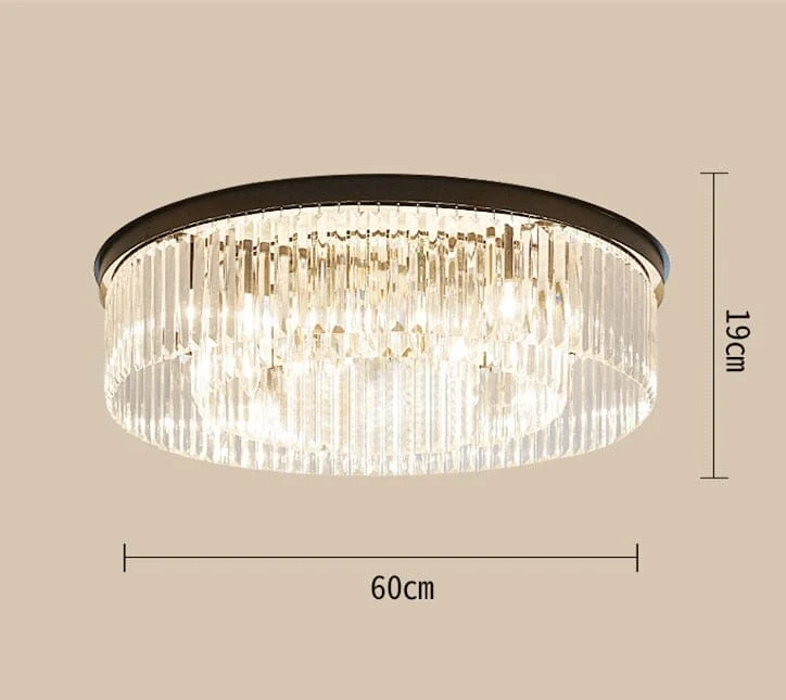 Helena Crystal Pendant From Euroselle Elegant Crystal Lighting Fixture