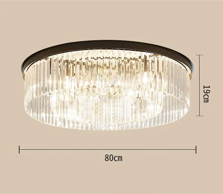 Helena Crystal Pendant From Euroselle Elegant Crystal Lighting Fixture