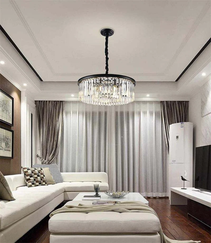 Helena Crystal Pendant From Euroselle Elegant Crystal Lighting Fixture