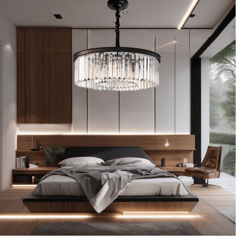 Helena Crystal Pendant From Euroselle Elegant Crystal Lighting Fixture