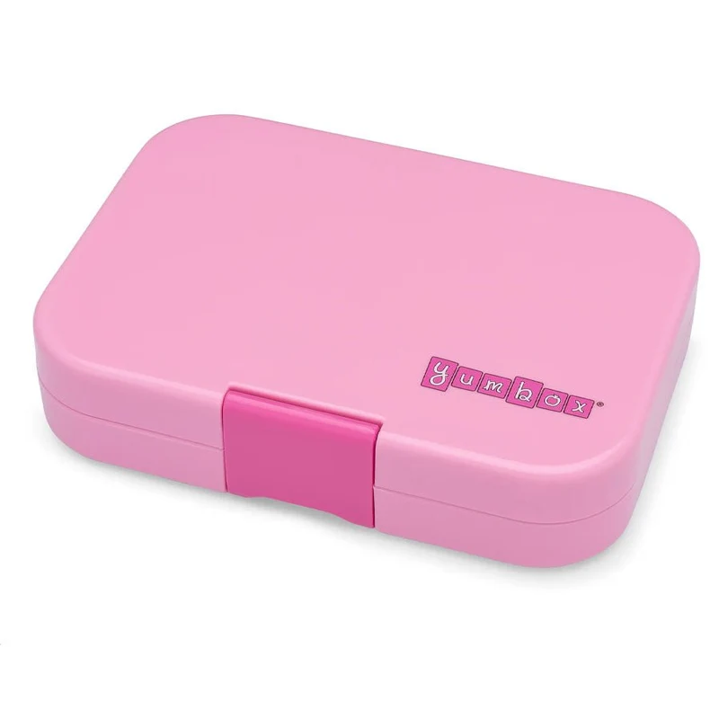 Original Brotdose mit 6 Fächern in Power Pink/ Paris Tray
