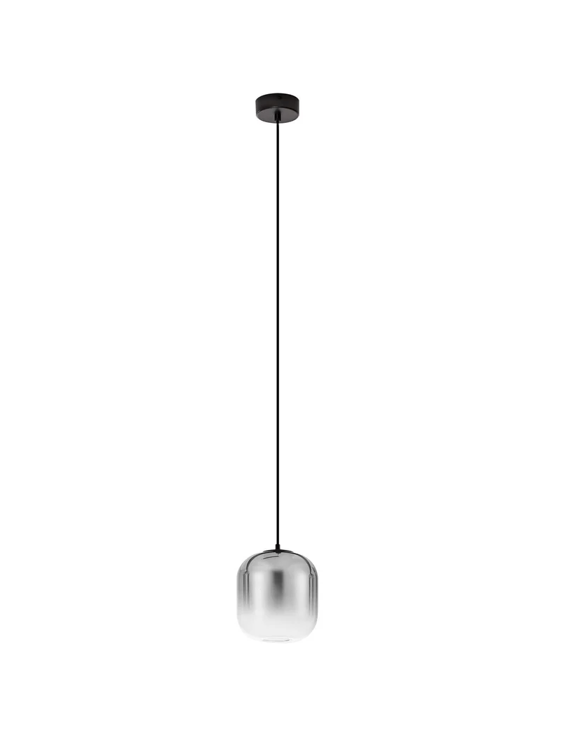 Aelia LED Pendelleuchte 3000K Schwarz, Rauch