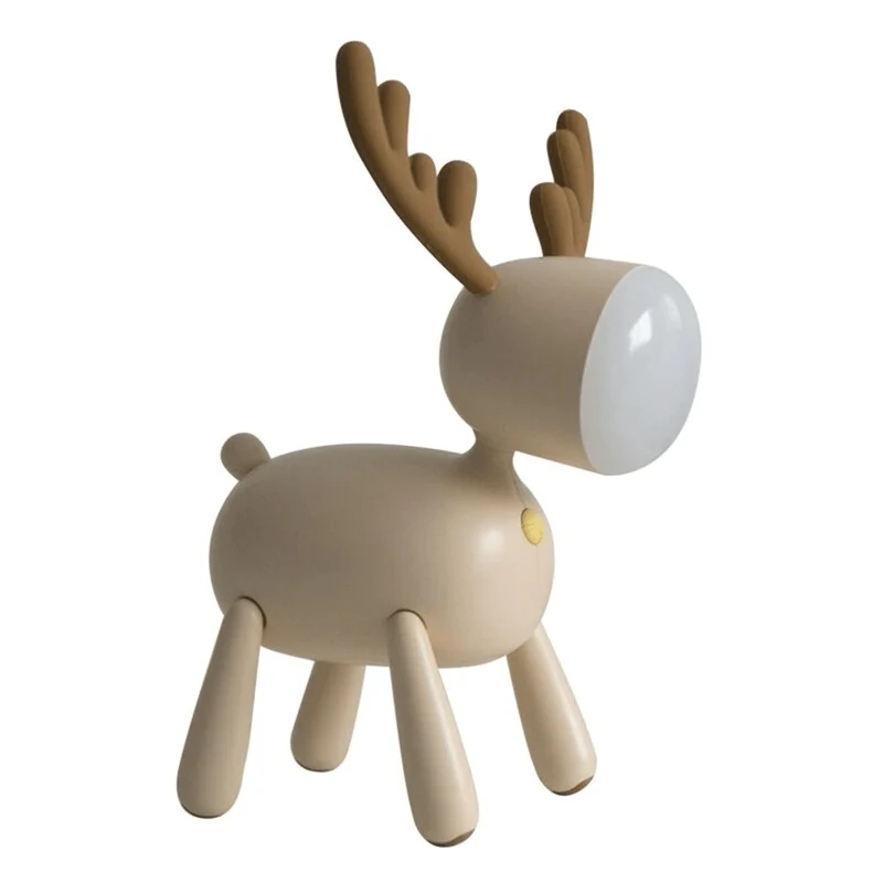 Euroselle USB Rechargeable Cute Deer LED Night Lamp