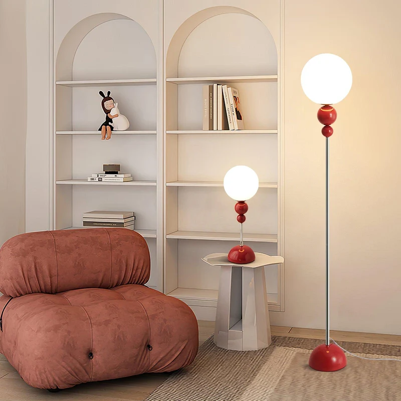 Clavel Floor Lamp With Metal And Glass Design By Euroselle