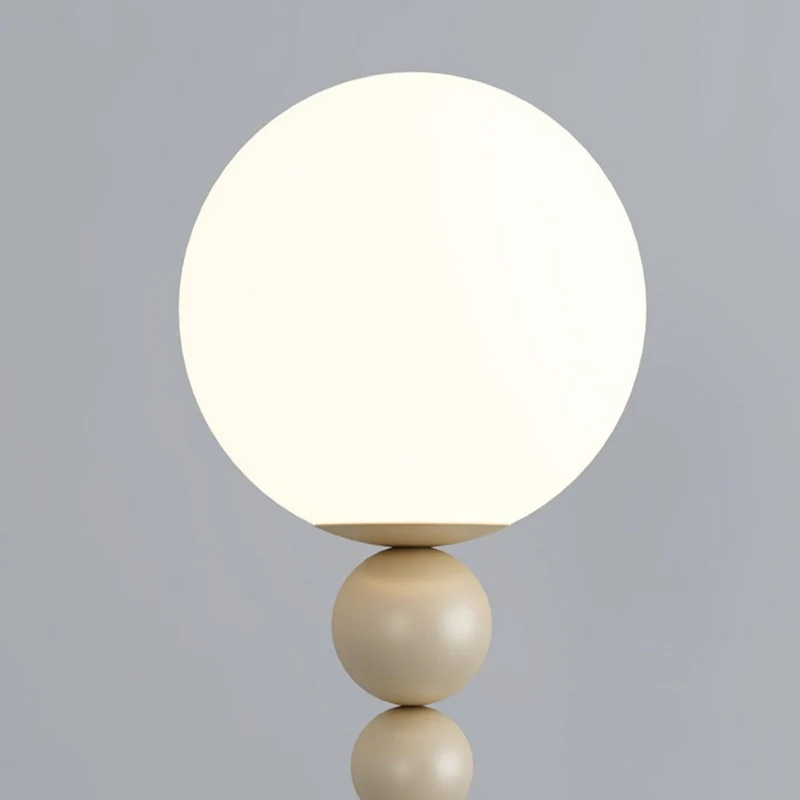 Clavel Floor Lamp With Metal And Glass Design By Euroselle