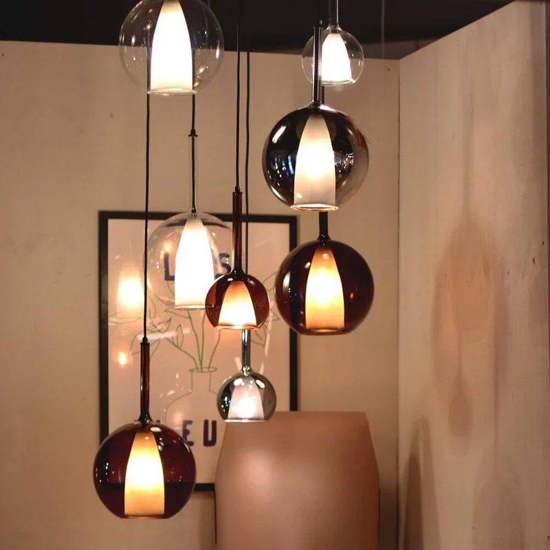 s.luce Belluna Galerieleuchte 3-flammig Ø 40cm Baldachin