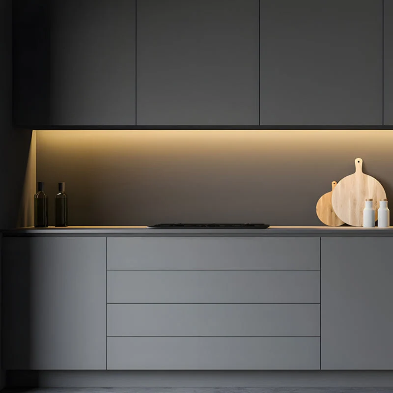 Euroselle Light Strips: 6-Piece Long Strip, 12V Surface-Mounted LED Cabinet Lighting