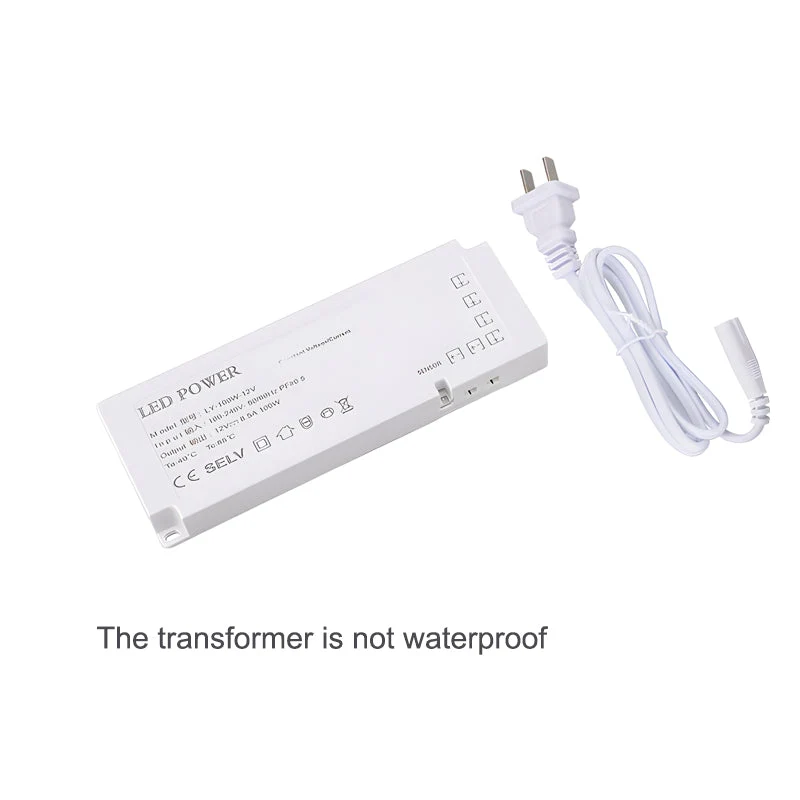 Euroselle Light Strips: 6-Piece Long Strip, 12V Surface-Mounted LED Cabinet Lighting