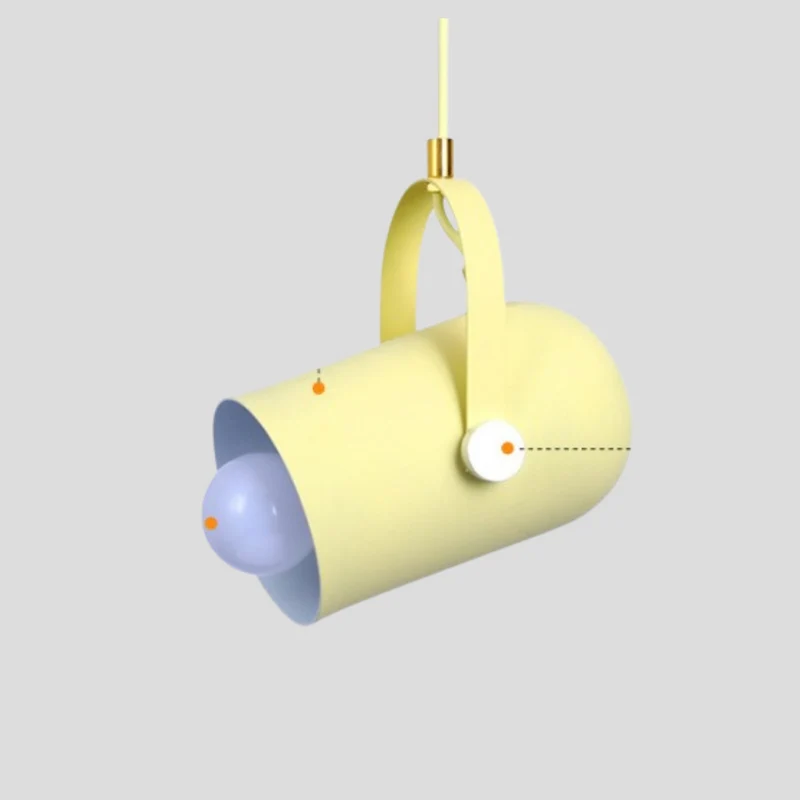 Kirrea Nordic Adjustable LED Pendant Light In Warm White