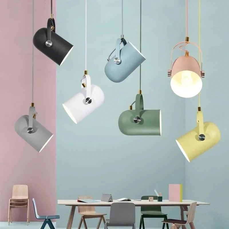 Kirrea Nordic Adjustable LED Pendant Light In Warm White