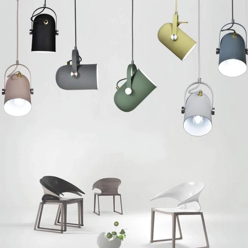 Kirrea Nordic Adjustable LED Pendant Light In Warm White