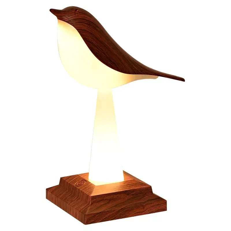Missbird-V2 Ekster Bird Table Lamp By Euroselle Eclectus-Inspired Calming Glow
