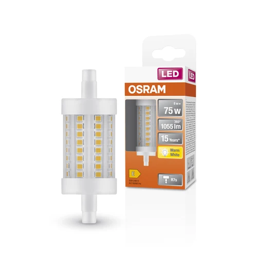 OSRAM LED LINE LED Röhre (ex 75W) 8W / 2700K Warmweiß R7s