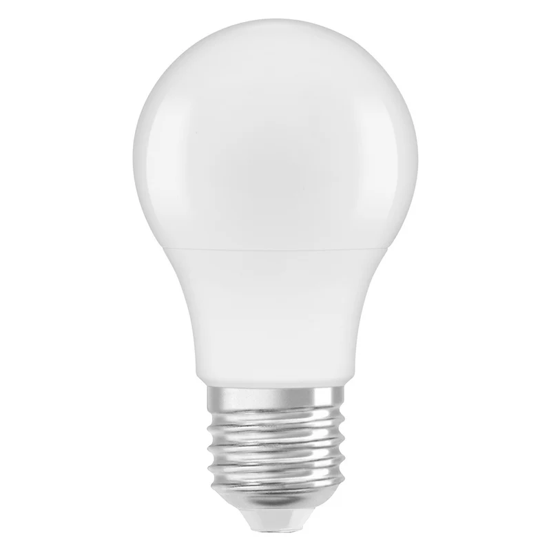 BELLALUX LED-Lampe E27, matt, 2700K Warmweiß, Birnenform, Ersatz für 40W, 2er-Pack