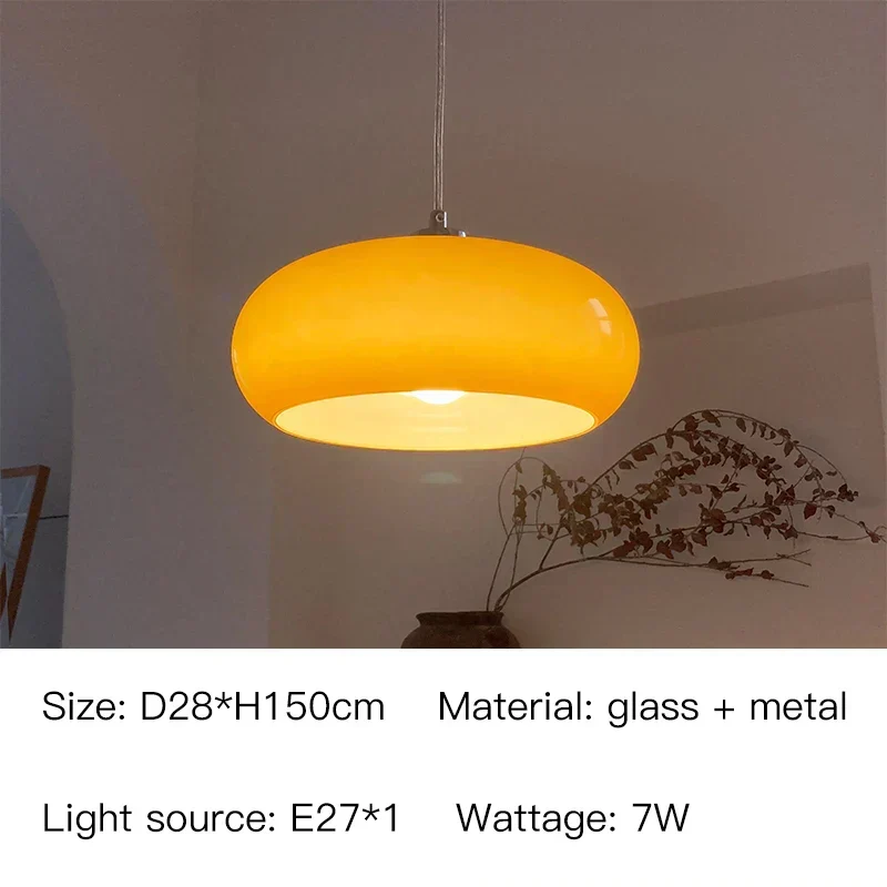 Euroselle Highbury Pendant Lights With Glass Stone Shade Milk White Or Tea Color