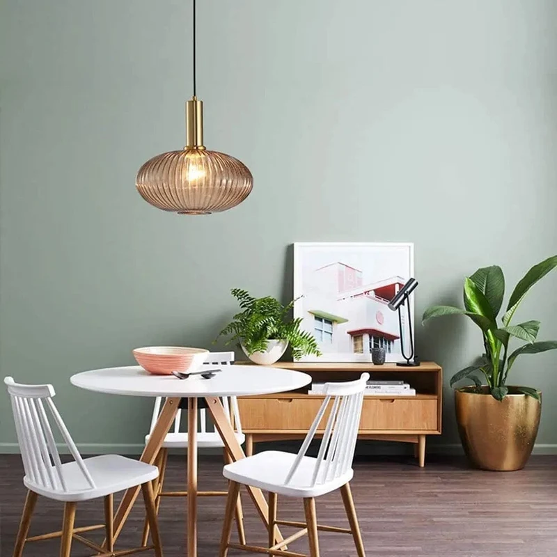 Isadora Pendant Lights By Euroselle Retro Colorful Hanging Glass Pendants