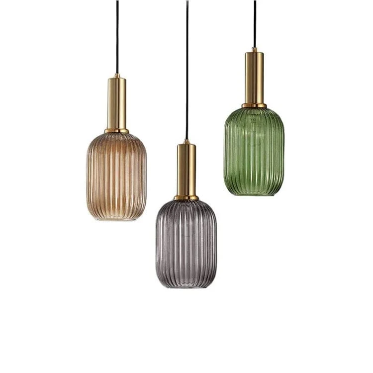 Isadora Pendant Lights By Euroselle Retro Colorful Hanging Glass Pendants