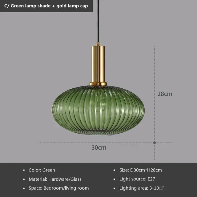 Isadora Pendant Lights By Euroselle Retro Colorful Hanging Glass Pendants