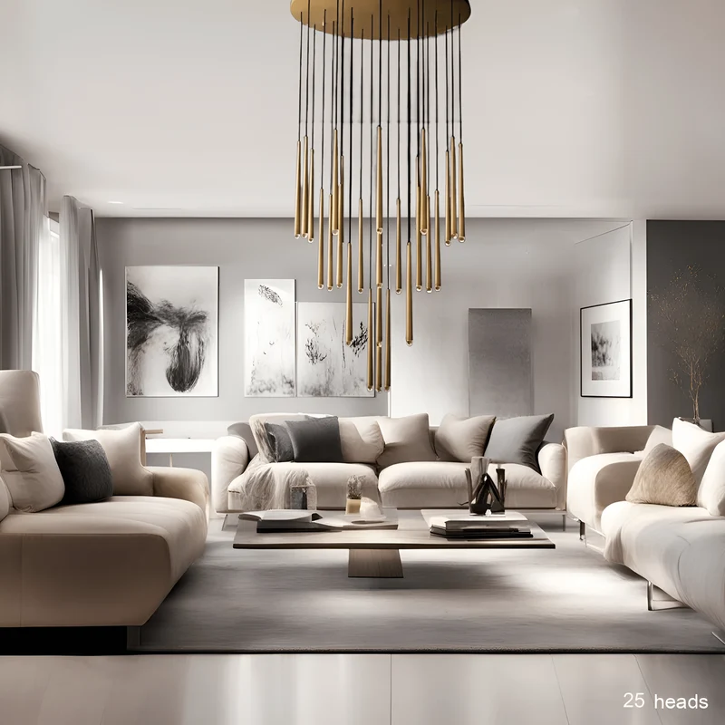 Elegant Jules Modern Pendant Euroselle Light Fixture