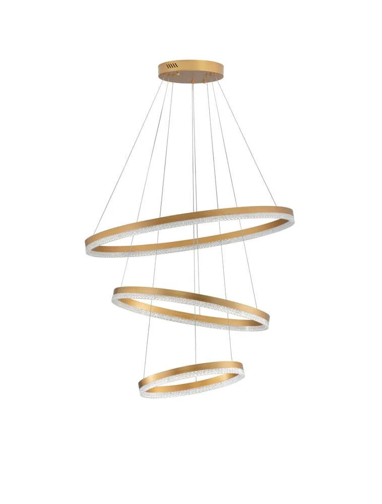 Adria LED Pendelleuchte 3-flammig Ø 80cm