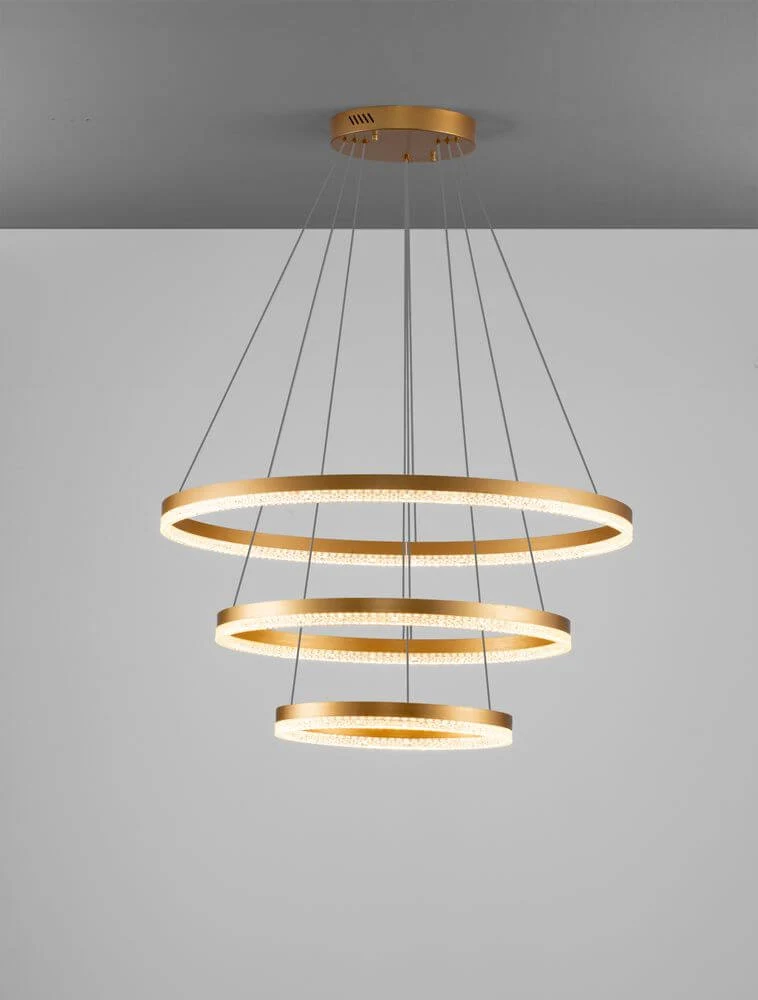 Adria LED Pendelleuchte 3-flammig Ø 80cm