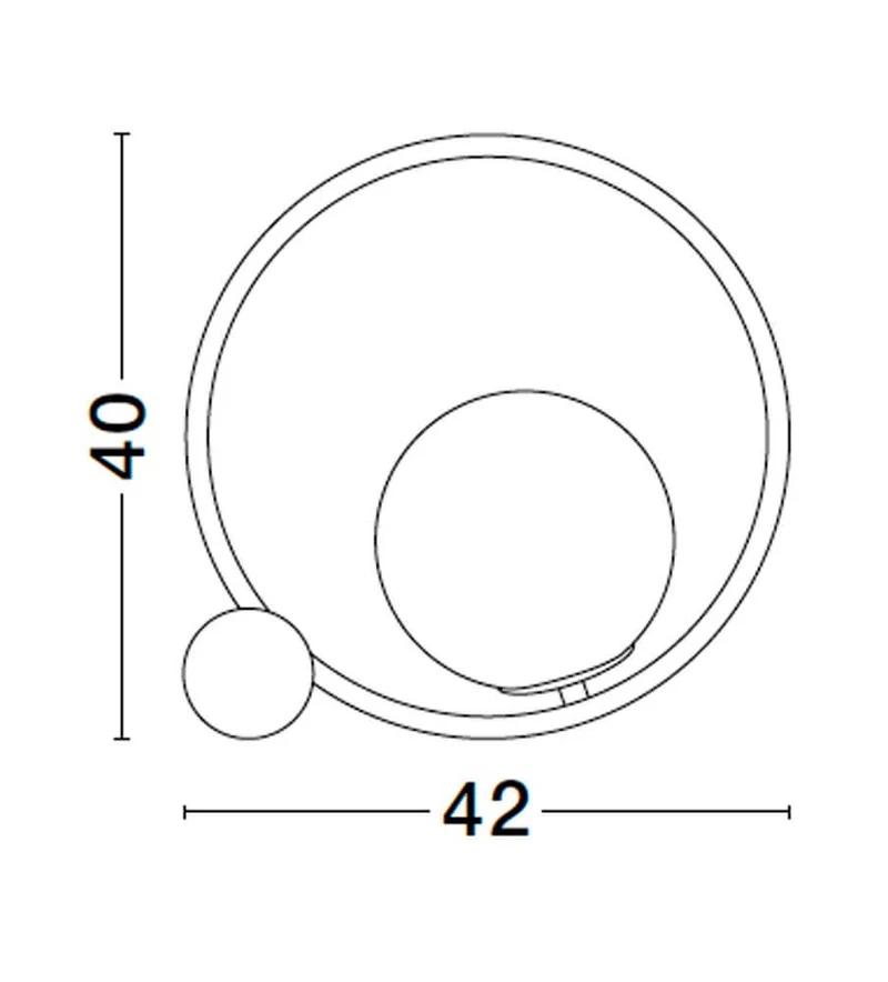 Neso Tischleuchte H 40cm E14