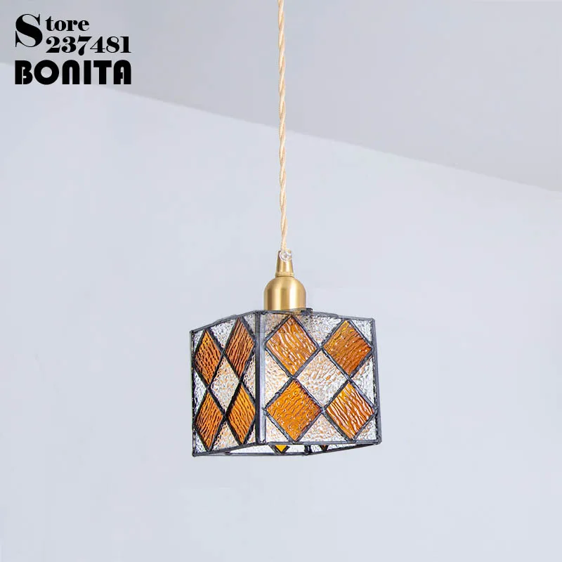 Rubik Cube Glass Pendant Light With Retro Charm Euroselle