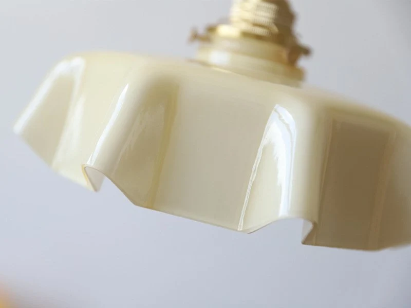 Euroselle Draped Flower Retro Glass Ceiling And Pendant Light
