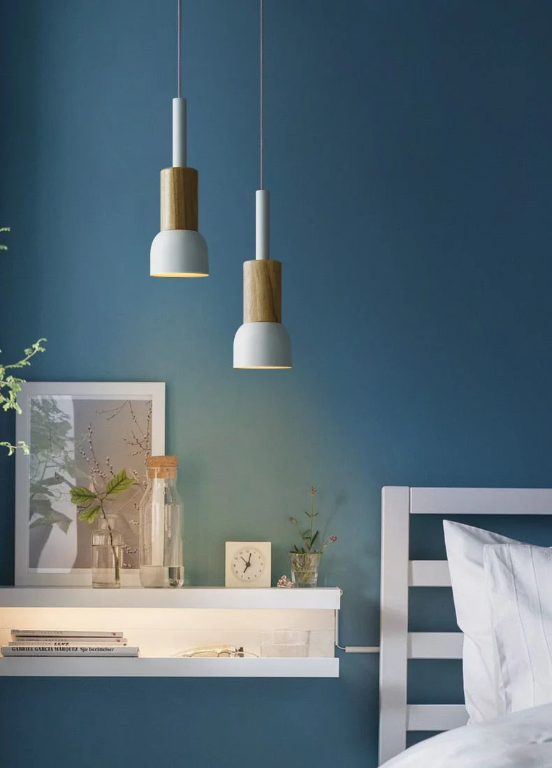 Astrid Metal And Wood Pendant Lights From Euroselle
