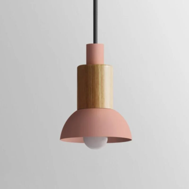 Astrid Metal And Wood Pendant Lights From Euroselle