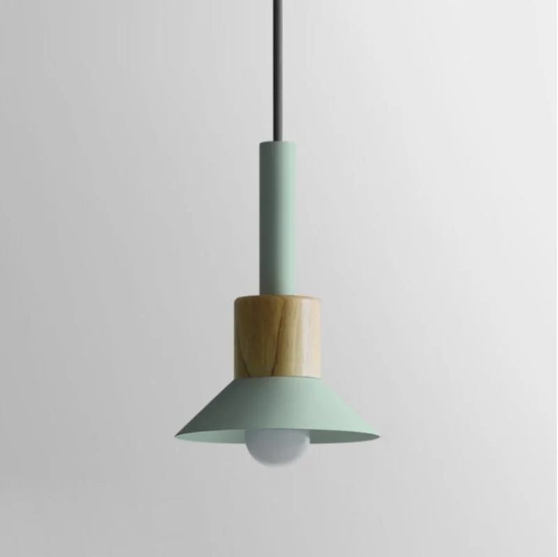 Astrid Metal And Wood Pendant Lights From Euroselle