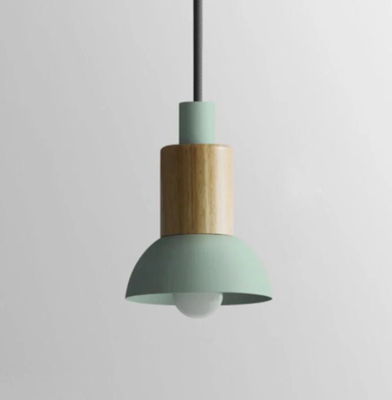 Astrid Metal And Wood Pendant Lights From Euroselle