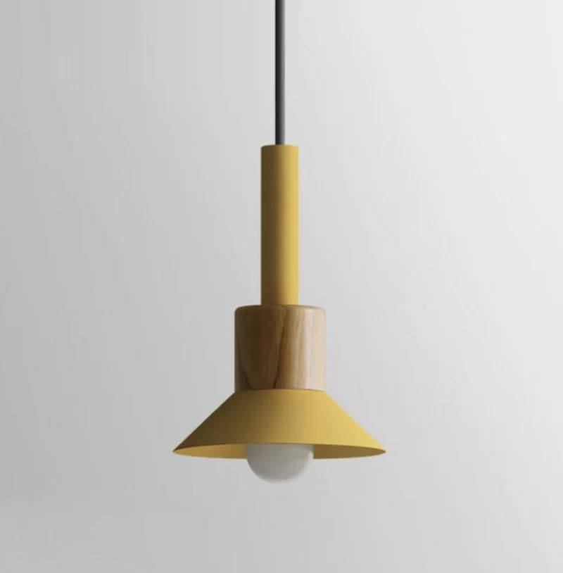 Astrid Metal And Wood Pendant Lights From Euroselle