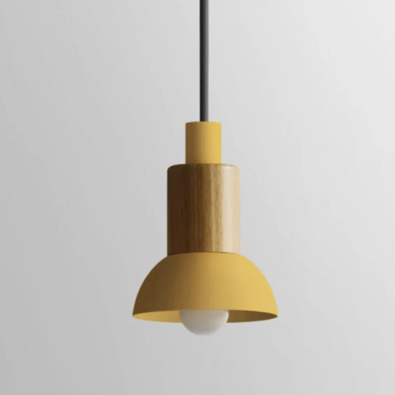 Astrid Metal And Wood Pendant Lights From Euroselle