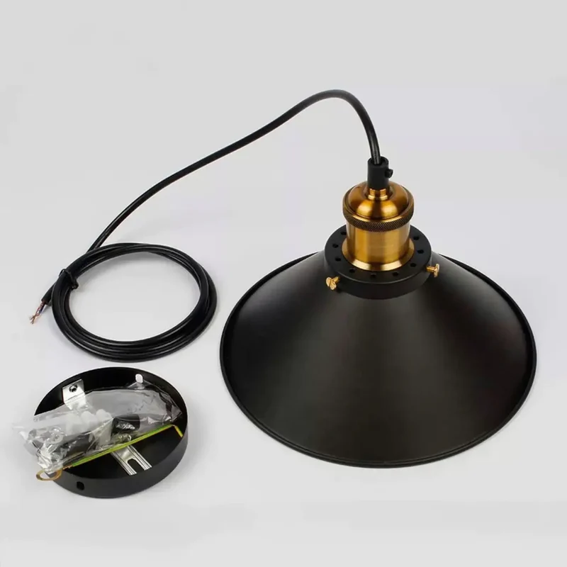 Rivelle Brass Cone Pendant Light From Euroselle Collection