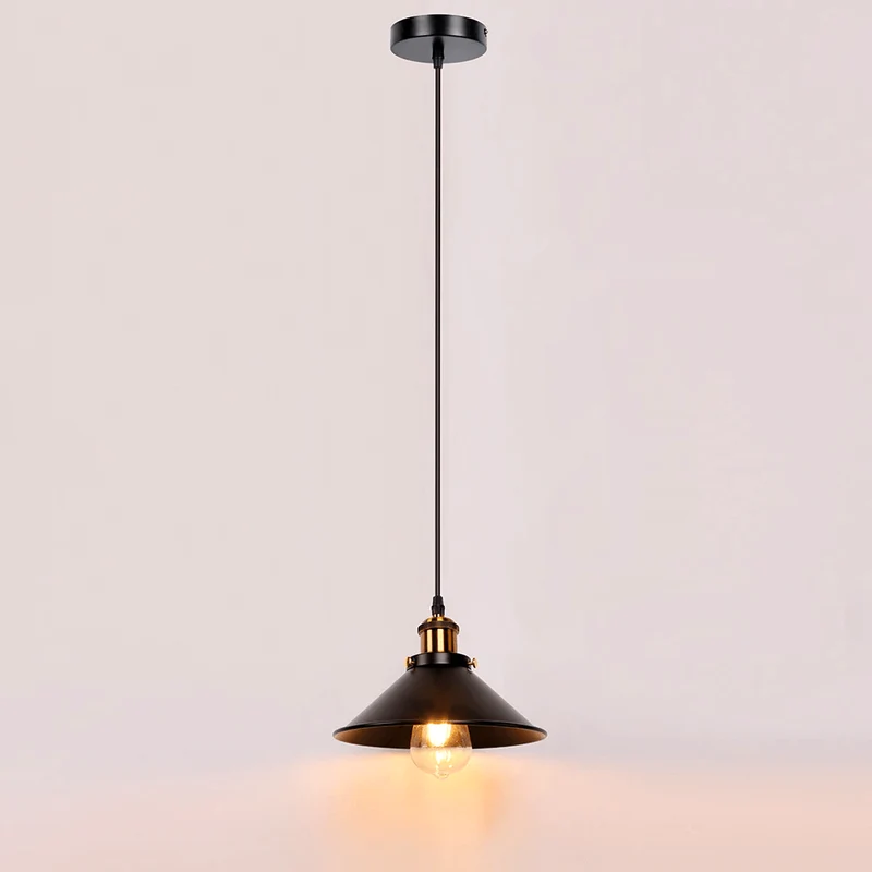Rivelle Brass Cone Pendant Light From Euroselle Collection
