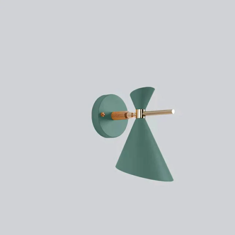 NordicGlow Simple Nordic Wall Light With Horn Shade Euroselle